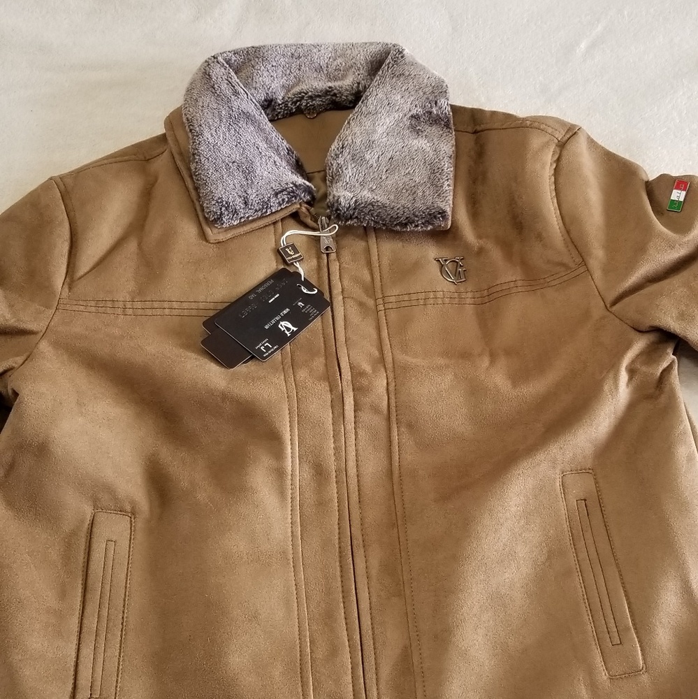 Tan suede Jacket